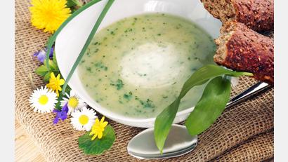 Symbolbild: Johanna Mühlbauer - stock.adobe,com
Leckere Gänseblümchen-Suppe.