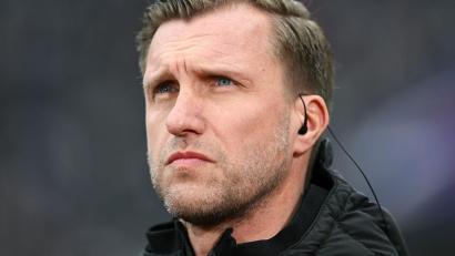 Bild: Florian Wiegand/dpa
Krösche zieht selbstkritisch Bilanz. (Archivfoto)