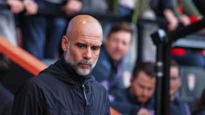 Bild: Ian Walton/AP/dpa
Pep Guardiola will Man City laut Medienberichten nach dieser Saison verlassen.