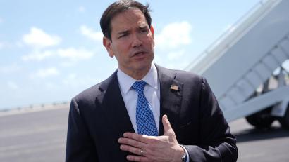 Bild: Julia Demaree Nikhinson/Pool AP/AP/dpa
Rubio hält eine Einigung mit Kuba aktuell nicht für wahrscheinlich.