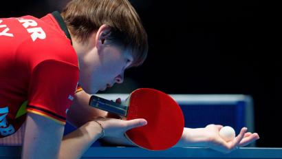 Bild: Jon Super/AP/dpa
Nina Mittelham setzt in der Champions League aus. (Archivbild)