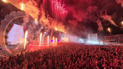 Archivbild: Sascha Thelen/dpa
Die Festival-Saison ist schon gestartet und die Musikbranche setzt viele Hoffnungen in sie. (Archivbild)