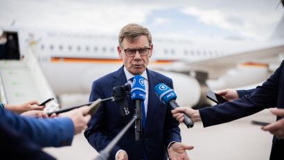 Bild: Christoph Soeder/dpa
Außenminister Wadephul äußert sich zu den Vorgängen in der Türkei.