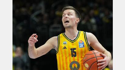 Bild: Soeren Stache/dpa
19 Punkte von Spielmacher Martin Hermannsson reichten Alba am Ende nicht zum Sieg. (Archivbild)