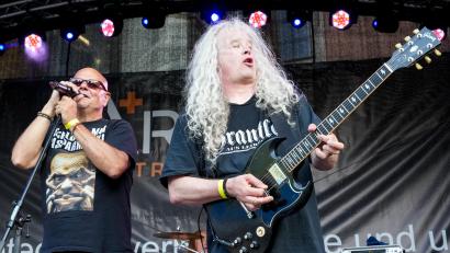 Bild: Petra Hartl
Beim Altstadtfest in Amberg werden auch heuer wieder AC/DC II am Landratsamt spielen.