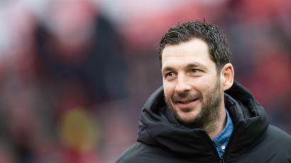 Bild: Marius Becker/dpa
Die letzte Bundesliga-Station von Sandro Schwarz war Hertha BSC. (Archivbild)