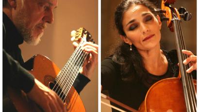 Bild: David Stern
Ariana Burstein (Cello) & Roberto Legnani (Gitarre)