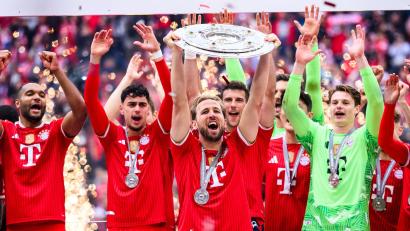 Bild: Tom Weller/dpa
Harry Kane und die Bayern wollen auch in Berlin eine Trophäe in die Höhe stemmen. (Archivbild)