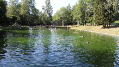 Archivbild: soj
Das Freibad Selingau ist bereits seit Mittwoch geöffnet.