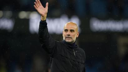 Bild: Ian Hodgson/AP/dpa
Time to say goodbye: Pep Guardiola verlässt Manchester City. (Archivbild)