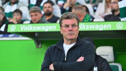 Bild: Swen Pförtner/dpa
Trainer Dieter Hecking vom VfL Wolfsburg.