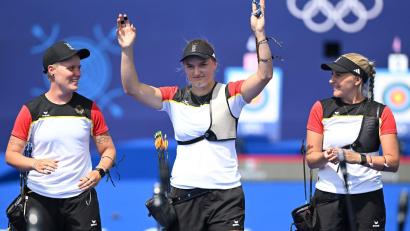 Bild: Sven Hoppe/dpa
Die deutschen Frauen gewannen bei der EM in Antalya den Titel im Team-Wettbewerb. (Archivbild)