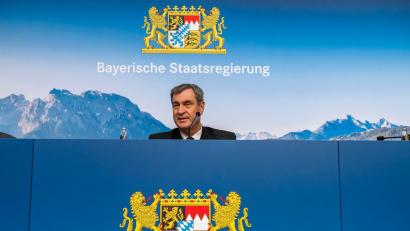 Bild: Peter Kneffel/dpa
Bayerns Ministerpräsident Markus Söder (CSU) räumt harten Weg bei der Eindämmung der AfD ein. (Symbolbild)
