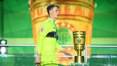 Bild: Tom Weller/dpa
Alexander Nübel verpasste mit dem VfB Stuttgart die Titelverteidigung im DFB-Pokal.