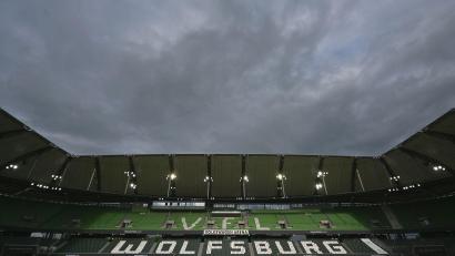 Bild: Swen Pförtner/dpa
Das Stadion des VfL Wolfsburg.