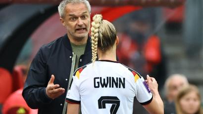Bild: Daniel Karmann/dpa
Giulia Gwinn fehlt Bundestrainer Christian Wück gegen Norwegen und Slowenien. (Archivbild)