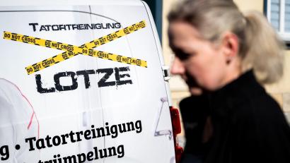 Bild: Jacob Schröter/dpa
Lotze hat sich vor zwölf Jahren selbstständig gemacht.