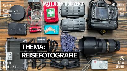 Bild: Alexander Unger
Das nehmen Fotografen und Fotografinnen mit auf die Reise.