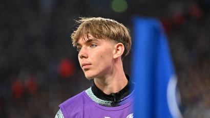 Bild: Bernd Thissen/dpa
Kennet Eichhorn gilt als das begehrteste Talent im europäischen Fußball. (Archivbild)