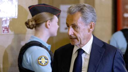 Bild: Simon Wohlfahrt/AFP/dpa
Die Libyen-Affäre brachte Sarkozy bereits für kurze Zeit hinter Gitter.