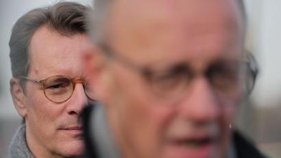Bild: Rolf Vennenbernd/dpa
NRW-Regierungschef Hendrik Wüst wird als möglicher „Einwechselkanzler“ für Friedrich Merz gehandelt. (Archivbild)