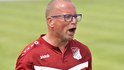 Bild: Hubert Ziegler
Markus Kipry fordert von seiner Mannschaft "den absoluten Willen, dieses Spiel für uns zu entscheiden".
