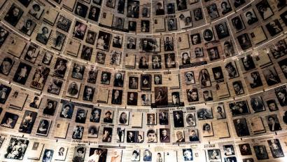 Bild: Fabian Sommer/dpa
Die Halle der Namen in der Holocaust-Gedenkstätte Yad Vashem in Jerusalem. (Archivbild)