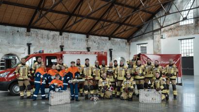 Bild: FFW Leutendorf
Das Team der Freiwilligen Feuerwehr Leutendorf freut sich auf regen Besuch bei ihrem Festwochenende zum 150. Jubiläum.