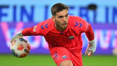 Bild: Swen Pförtner/dpa
Dennis Seimen schaffte mit Paderborn den Bundesliga-Aufstieg. (Archivbild)