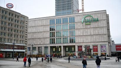 Bild: Sebastian Gollnow/dpa
Kaufhauskonzern Galeria: Mit einigen Mieten im Rückstand. (Archivbild)
