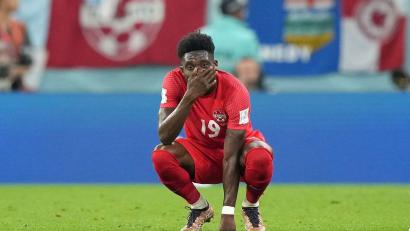 Bild: Nathan Denette/The Canadian Press/dpa
Alphonso Davies steht im Kader der kanadischen Nationalmannschaft.