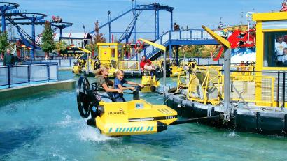 Bild: LEGOLAND
An heißen Tagen sorgt der „Wellenreiter“ für spritzige Erfrischung.