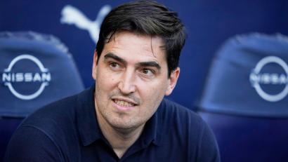 Bild: Dave Thompson/AP/dpa
Der Wechsel von Trainer Andoni Iraola ist laut übereinstimmenden Medienberichten perfekt. (Archvibild)