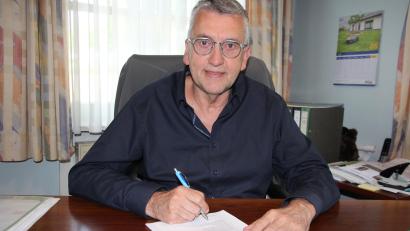 Bild: Konrad Rosner
Mährings Bürgermeister Franz Schöner feiert am 5. Juni seinen 60. Geburtstag.
