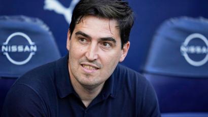 Bild: Dave Thompson/AP/dpa
Andoni Iraola wird neuer Trainer des FC Liverpool. (Archivbild)