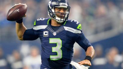 Bild: picture alliance / dpa
Hatte seine beste Zeit als Quarterback der Seattle Seahawks: Russell Wilson. (Archivfoto)