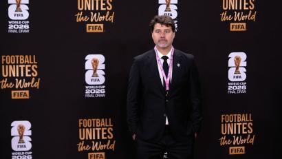 Bild: Julia Demaree Nikhinson/AP/dpa
Pochettino will, dass seine Spieler an den WM-Titel glauben. (Archiv-Foto)