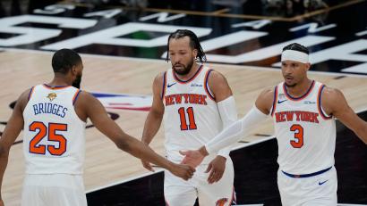 Bild: David J. Phillip/AP/dpa
Die Knicks bekommen wohl prominenten Besuch.