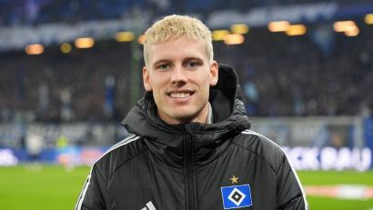 Bild: Marcus Brandt/dpa
Der Däne Albert Grönbaek bleibt beim Hamburger SV. (Archivbild)