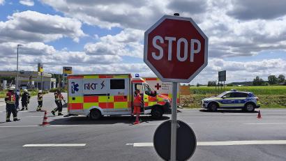 Bild: jma
Hier passierte am Sonntag ein Unfall zwischen einem Motorrad und einem Auto. Zu der unfallträchtigen Kreuzung mussten die Einsatzkräfte schon des Öfteren ausrücken.