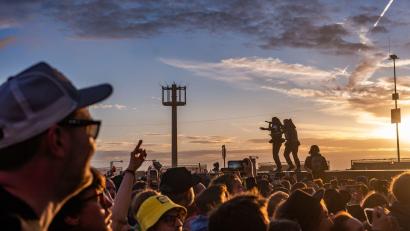 Bild: Thomas Frey/dpa
Die Fans konnten sich auf viele musikalische Highlights freuen.