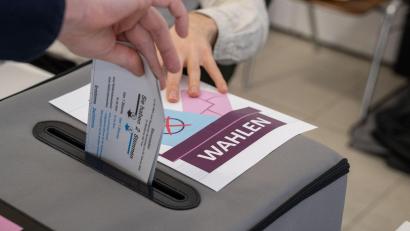 Bild: Harald Tittel/dpa
Union und SPD finden bislang keinen gemeinsamen Nenner bei der geplanten Wahlrechtsreform. (Archivfoto)
