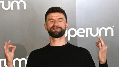 Bild: Felix Hörhager/dpa
Thomas Müller ist bei der WM als TV-Experte im Einsatz.