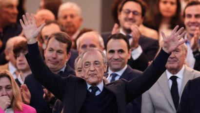 Bild: Manu Fernandez/AP/dpa
Mit dem Wahlsieg erhielt Pérez ein Mandat für eine weitere Amtszeit bis 2030. (Archivbild)