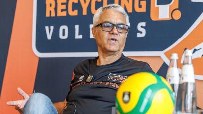Bild: Andreas Gora/dpa
Andrea Anastasi soll die BR Volleys auch in Europa voranbringen.