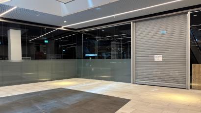 Bild: Nils Ganzmann
Die Fläche des ehemaligen Nahkauf-Supermarkts im Untergeschoss des NOC hat noch keinen neuen Mieter.