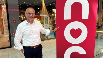Bild: Nils Ganzmann
Dietmar Beutling ist auf der Suche nach Gastronomen für das Untergeschoss des Nordoberpfalz-Centers (NOC).