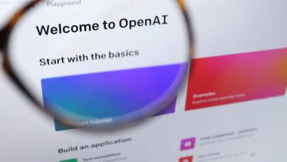 Bild: Karl-Josef Hildenbrand/dpa
OpenAI ist als Firma hinter dem KI-Chatbot ChatGPT weltbekannt geworden. (Archivbild)