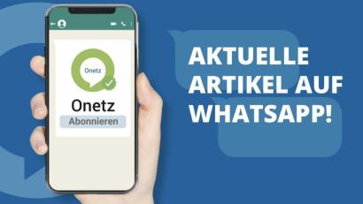 Bild: Laura Fröhler
Das Onetz bietet Nachrichten aus der Heimat, Tipps und Unterhaltung per Whatsapp.