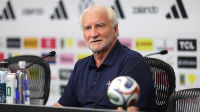 Bild: Jan Woitas/dpa
Rudi Völler ist vor dem WM-Start optimistisch.